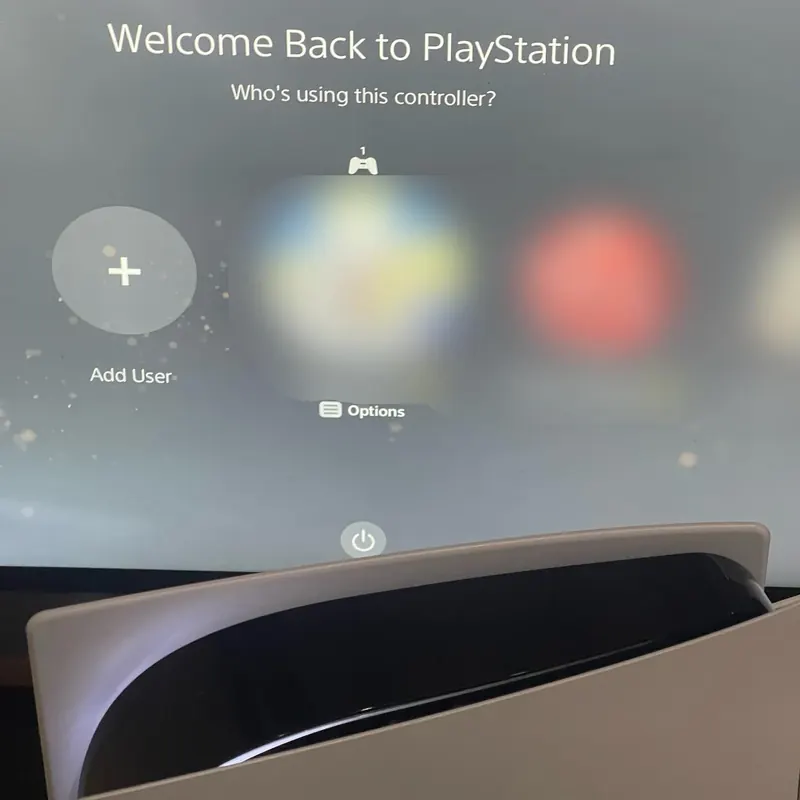 Repaired PS5 booting to the Welcome Back to PlayStation screen